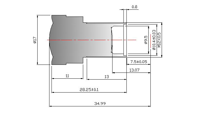 JY-118A25FB-5MP Specificate